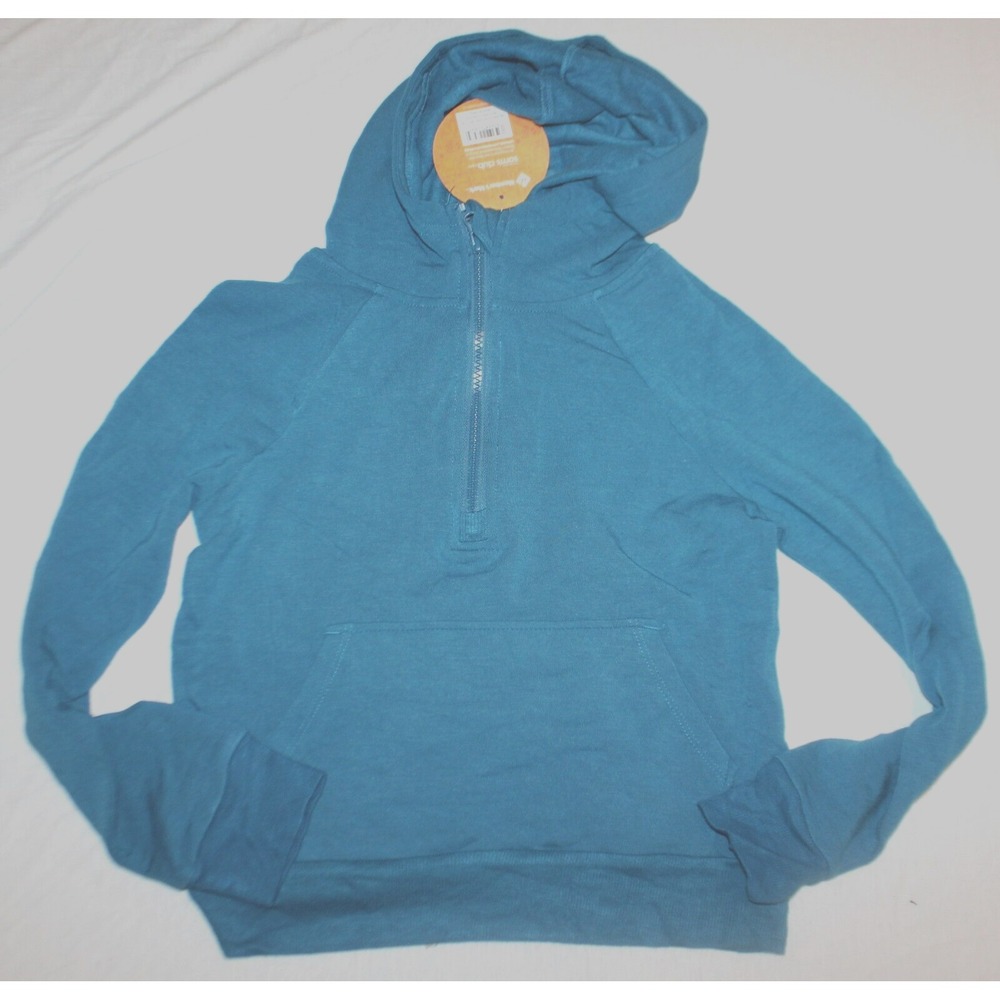 Member's Mark Girls' Quarter Zip Hoodie blue size 8